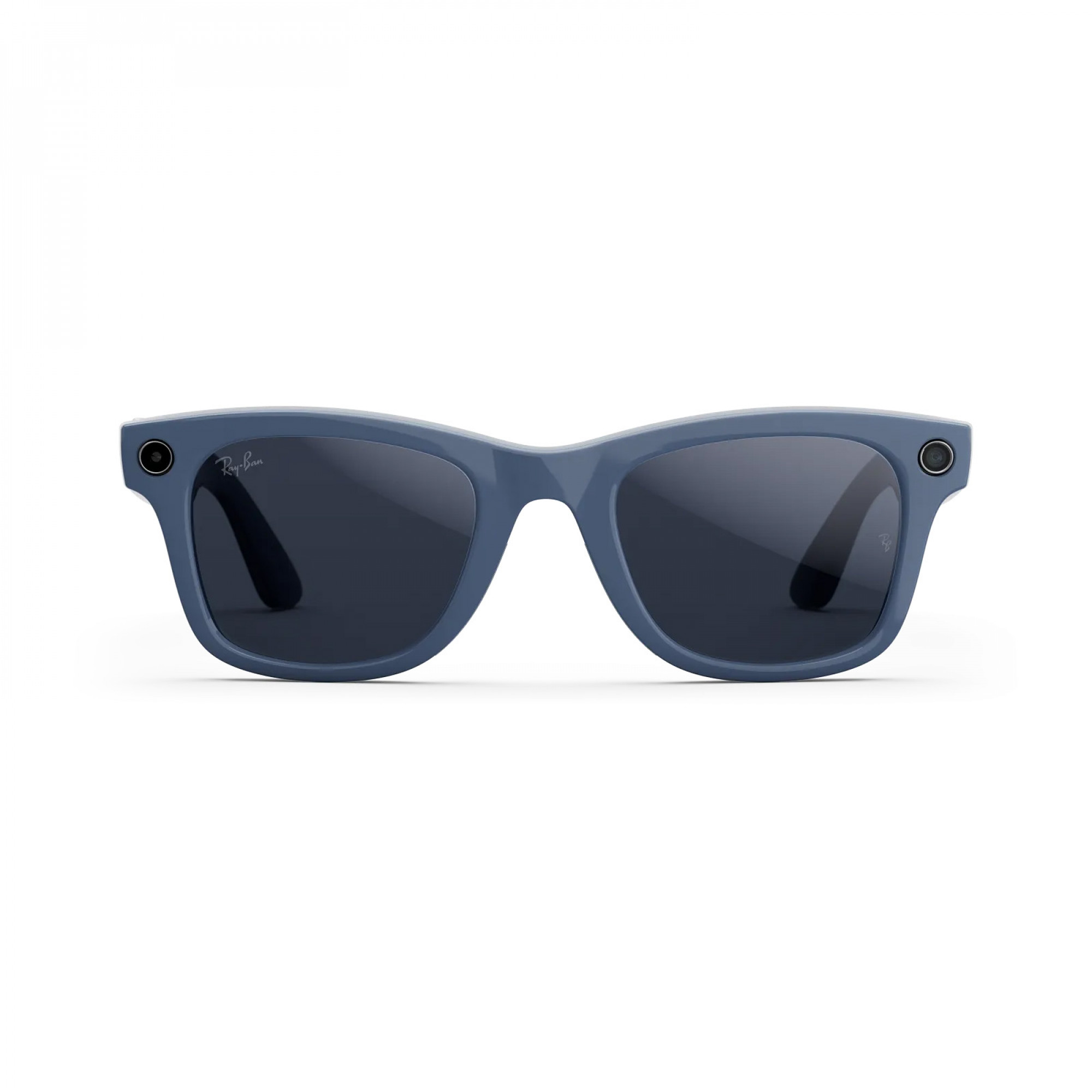 Смарт-очки Ray-Ban Meta Wayfarer (Gen 2) Shiny Cosmic Blue, Lens color :Clear to Sapphire